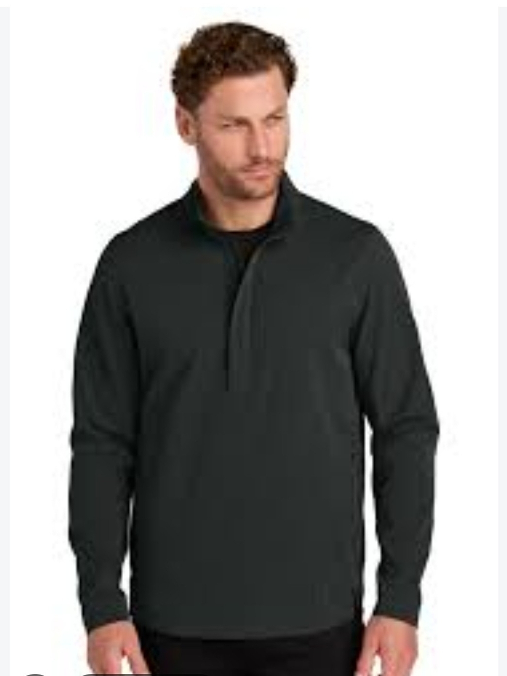 OGIO Endurance Men's XL Black 1/4 Zip Mock Neck Pullover Puro Pars Logo